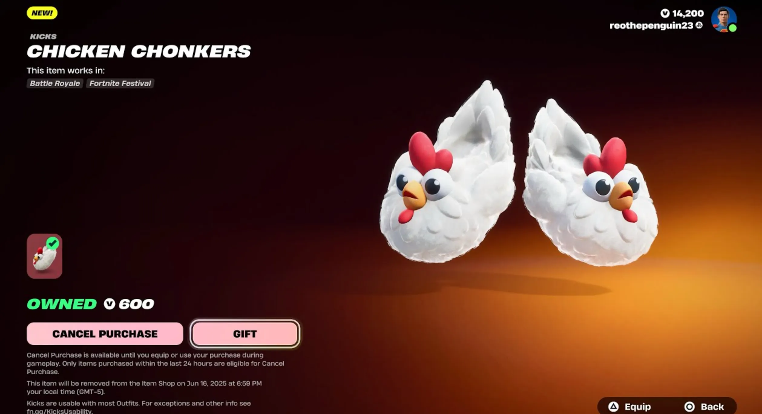 Chicken Chonkers fortnite